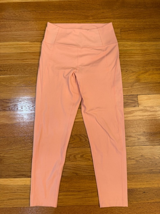 girlfriend collective Pants - Girlfriend Collective High Rise 23" Inseam Leggings Light Orange - Size Medium